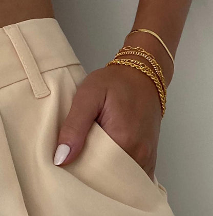 5pc Classic Bracelets Stack