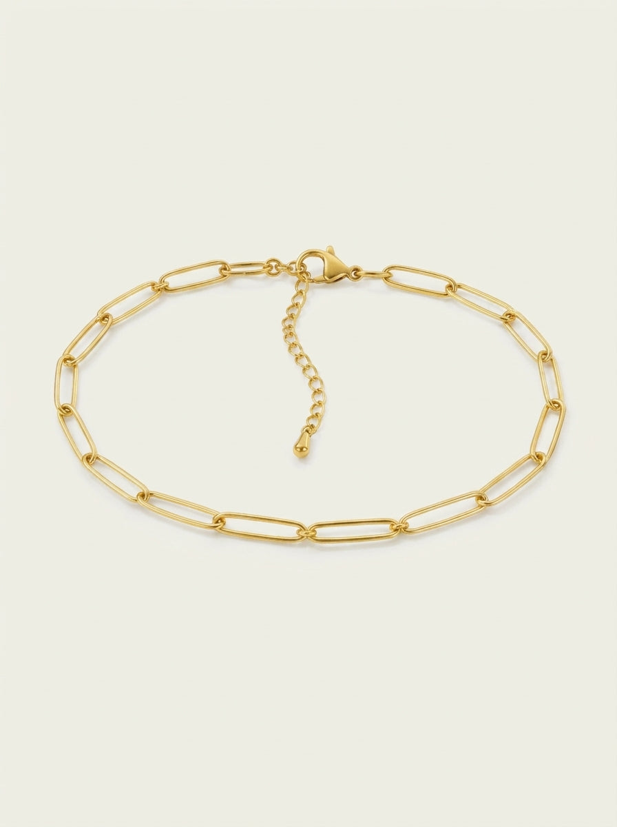 Paperclip Anklet