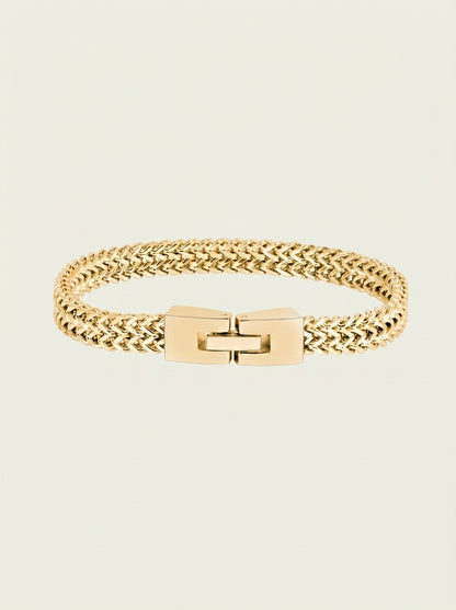 Classy Initial Love Clasp Bracelet