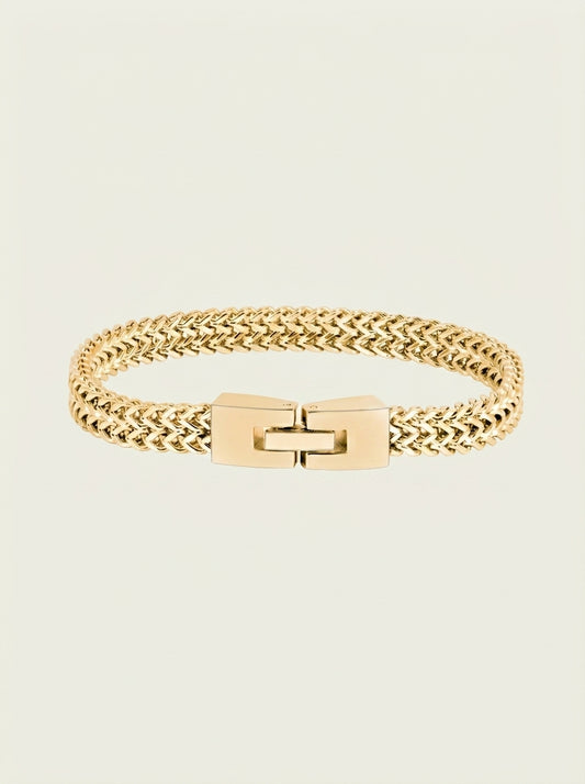 Classy Initial Love Clasp Bracelet