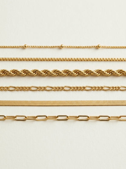 Klassisches Set mit 6 Armbändern