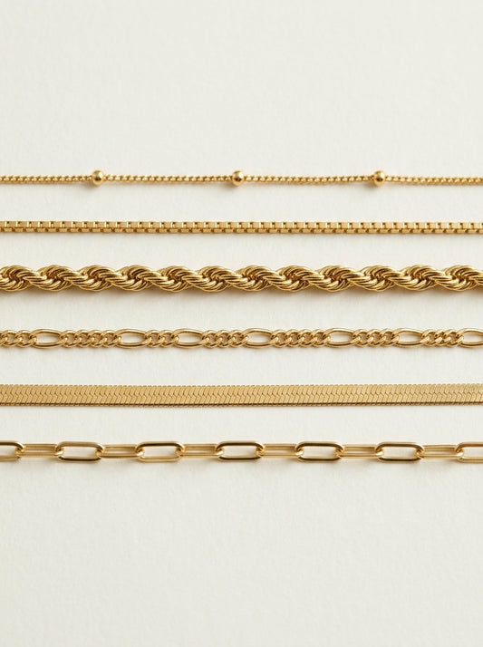 Klassisches Set mit 6 Armbändern