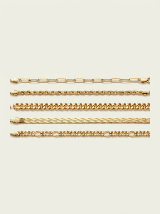 Klassisches mehrschichtiges Armband-Set