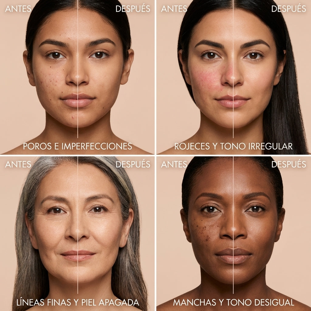 SOLÉA ® Base de maquillaje 4 en 1