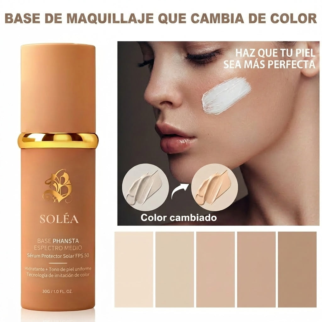 SOLÉA ® Base de maquillaje 4 en 1
