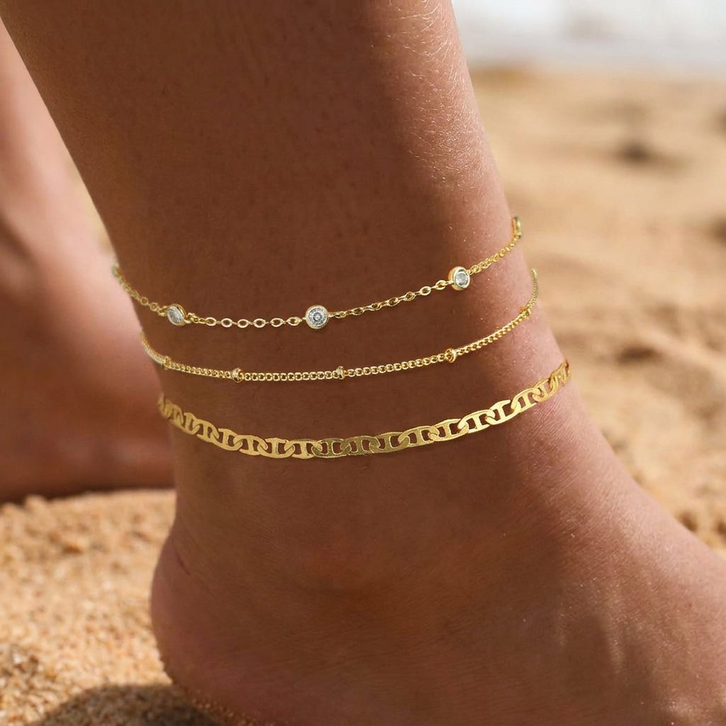 SOLÈA | Set de Tobilleras Personalizadas
