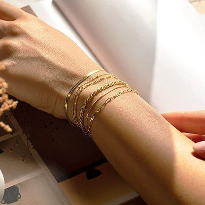 6pc Classic Bracelets Stack