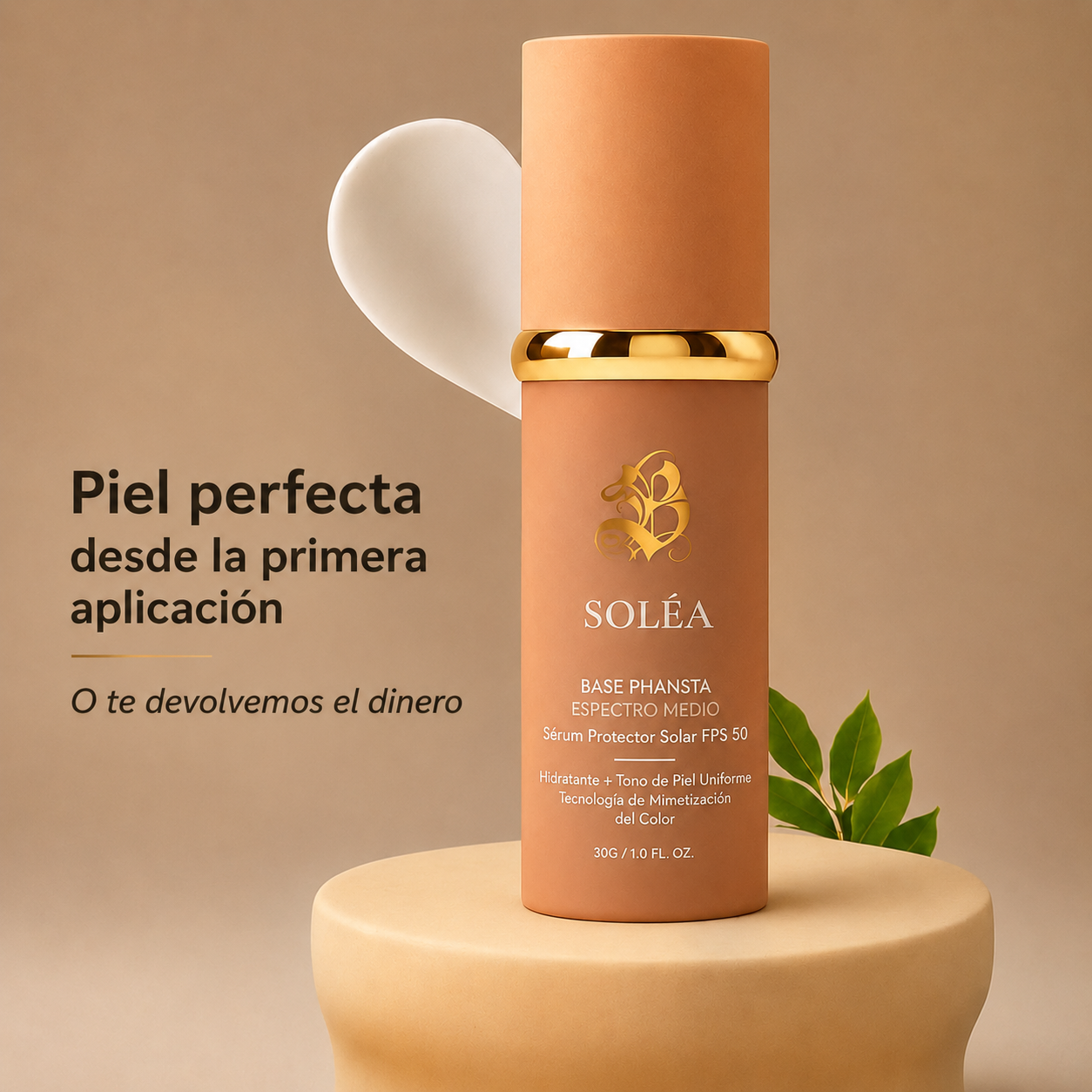 SOLÉA ® Base de maquillaje 4 en 1