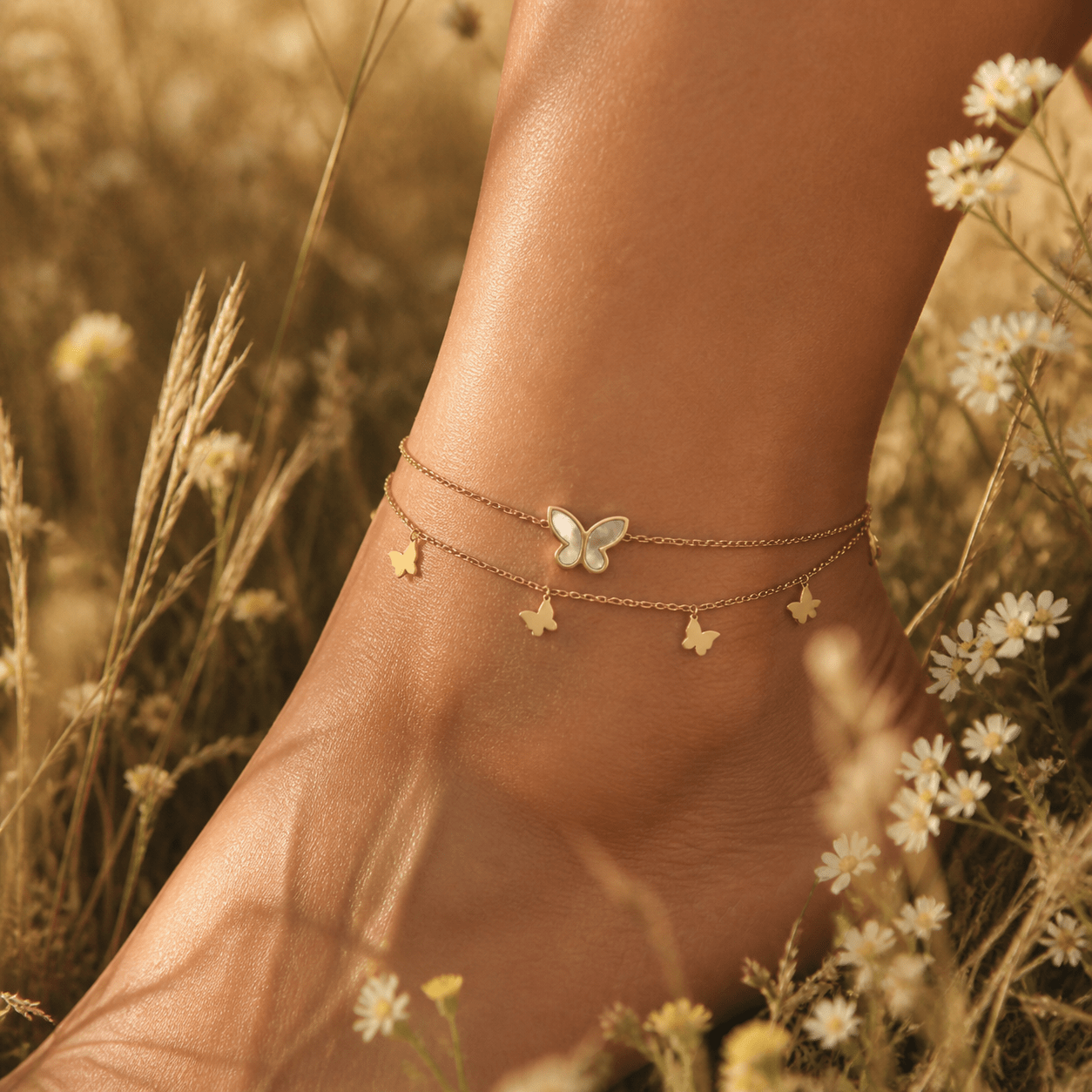 Butterfly Anklet