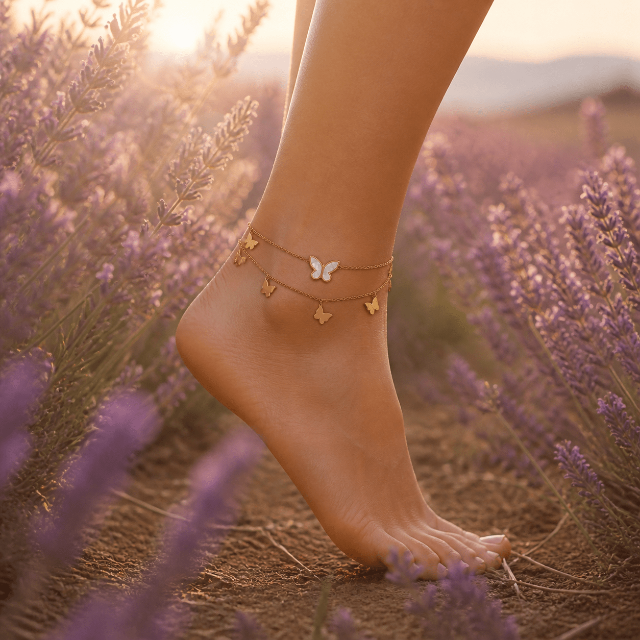 Butterfly Anklet