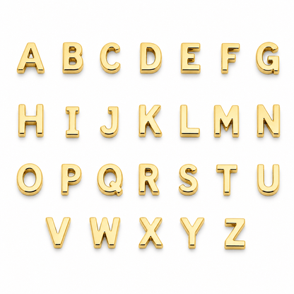 Classic Initial Anklet