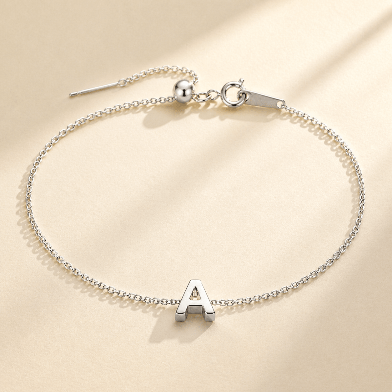 Classic Initial Anklet