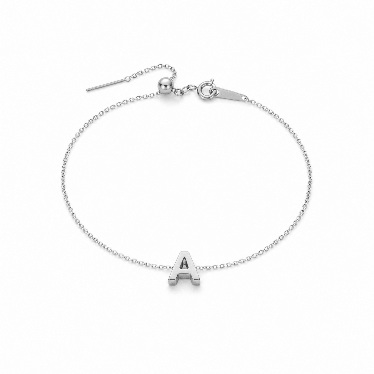 Classic Initial Anklet