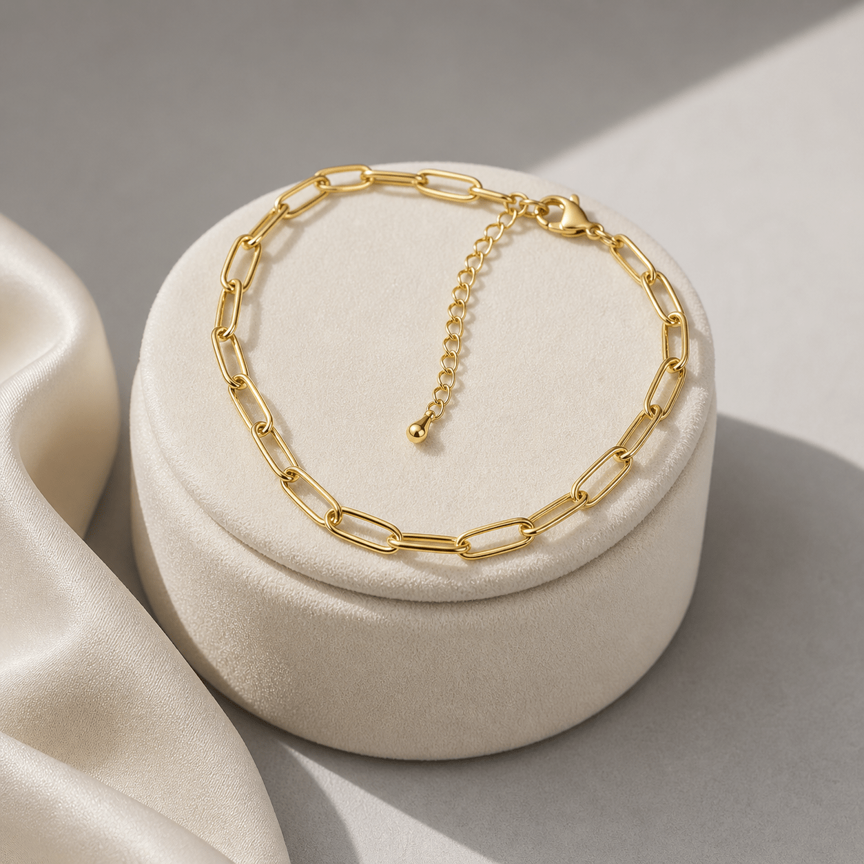 Paperclip Anklet