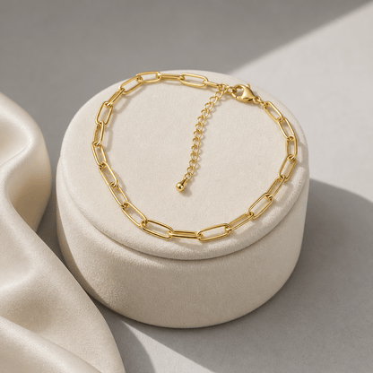Paperclip Anklet