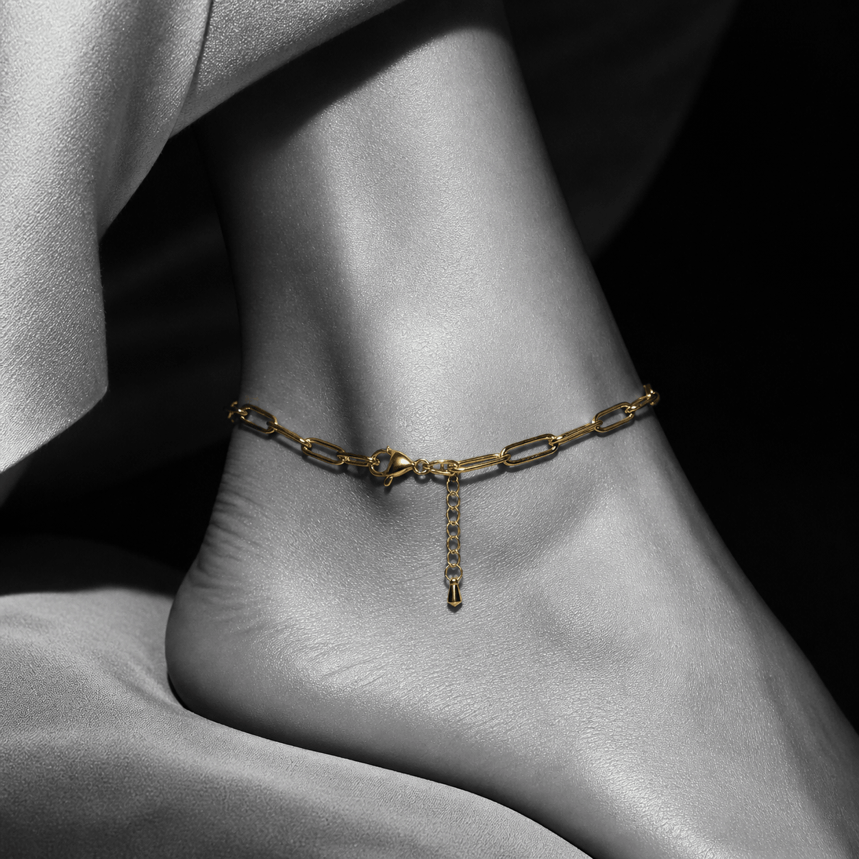 Paperclip Anklet