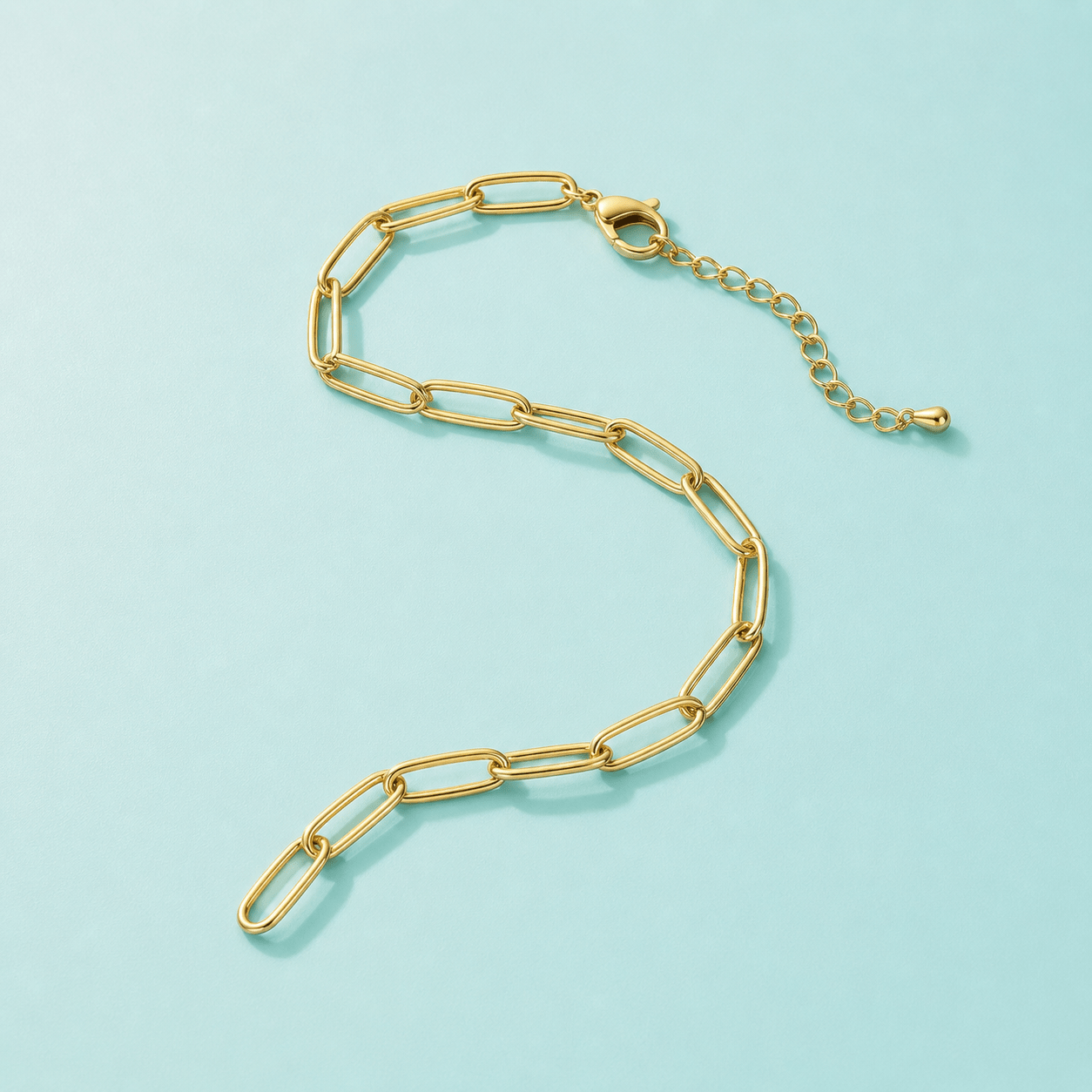 Paperclip Anklet